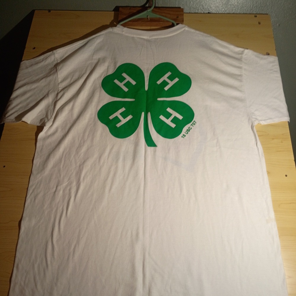 Unbranded T-Shirt Men XL White 4-H Day St. Louis Cardinals 2026 Graphic Tee
